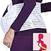 NeoTech Care Pregnancy Support Maternity Belt, Waist/Back/Abdomen Band, Belly Brace (Size XL, Beige Color)