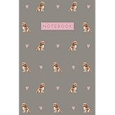 Cavapoo Notebook: Cute Aesthetic Lined Journal for Cavapoo Lovers | Grey Cover
