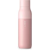 LARQ Bottle Twist Top 17 oz - Insulated Stainless Steel Water Bottle | BPA Free | Reusable for Camping, Office, Travel | Keeps Drinks Cold and Hot, Himalayan Pink