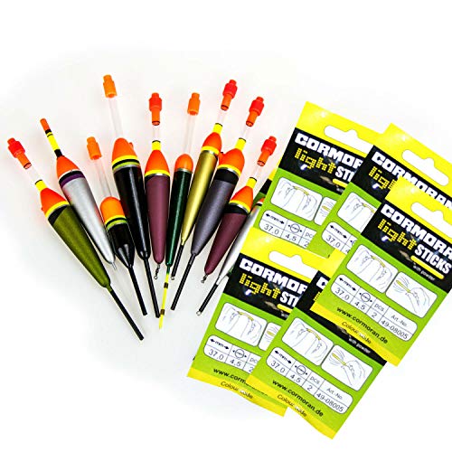 TheBigFish 10x Knicklichtposen - Set + 10x Knicklicht