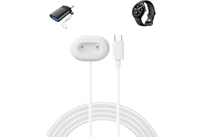 Oshmirian Charging Dock for Google Pixel Watch 4 – Fast Charger with USB-C Adapter,Safe and Stable Magnetic Charging Base, Po