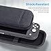 Carrying Case for Nintendo Switch Lite Console & Accessories – GLCON Hard Shell Protective Switch Game Travel Case with 10 Game Cartridges – Portable Switch Storage Pouch Protective Cover (Black Gray)thumb 3
