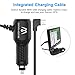 Car Charger Compatible for Garmin Nuvi, APPHOME 6.6ft Car Vehicle Mini USB Cable Power Cord Charging Adapter Compatible for Garmin Nuvi 200 57LM C255 2539LMT 2597LMT Dashcam