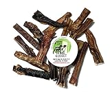 Sancho & Lola's Odor-Free 1/2 LB Bully Bites for Dogs Made in USA - Chef-Prepared Human-Grade Grain-Free Rawhide-Free Beef Pizzle Dog Chews (Bully Bites 8oz)