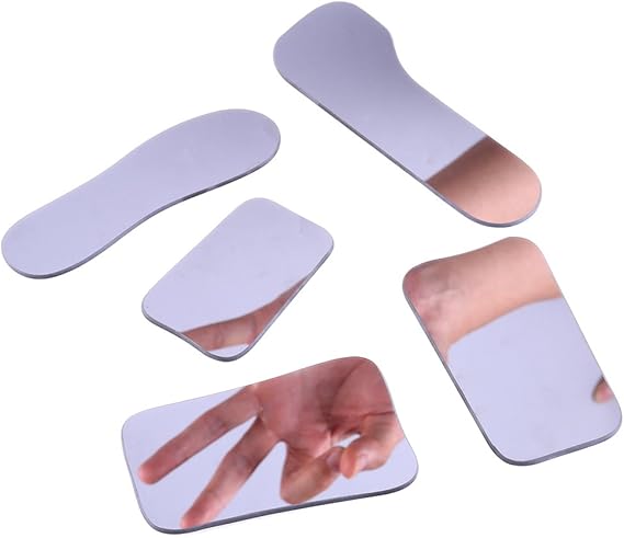 Amazon Co Jp Angzhili 歯科写真ミラー 口腔クリニックガラス 両面 歯科ミラー 歯鏡 歯科用 家庭用 歯科医鏡 歯科口腔鏡 きれい 1セット 5個 カメラ