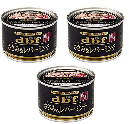 デビフ ささみ&レバーミンチ 150g x 3個商品画像
