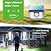 LITOM Solar Lights Outdoor, IP67 Waterproof Solar Powered Motion Sensor Lights 60 LEDs Wireless Solar Security Wall Lights for Front Door, Garden, Patio, Yard, Garage, Deck, Driveway 2 Pack Cold White