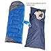 Beauty Star Sleeping Bag Liner, Super Lightweight Sleeping Bag Spring Autumn Traveling, Camping, Backpacking, Hiking, Portable Envelope Ultralight Sleep Sack Compression Sack (Navy Blue)