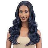OVAL PART BODY WAVE (1B Off Black) - FreeTress Synthetic Wig