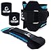 CIPPSER Premium Ankle Weights for Women & Men | Exercise Leg Weights Great for Glutes Workout, Running, Lifting, Jogging or Cardio | Choise of 1lb, 2lb, 2.5lb and 3lb Ankle Weight Sets