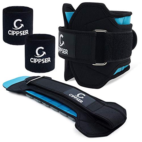 CIPPSER Premium Ankle Weights for Women & Men Exercise Leg Weights