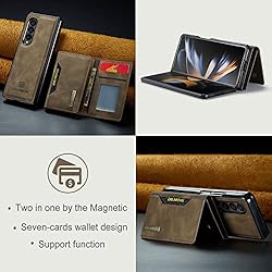 Wallet Case for Samsung Galaxy Z Fold3, DG.MING