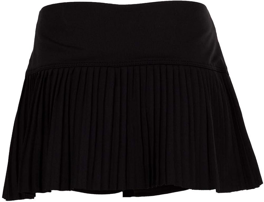 Lucky In Love Core Girls Pleated Skirt - White: Clothing