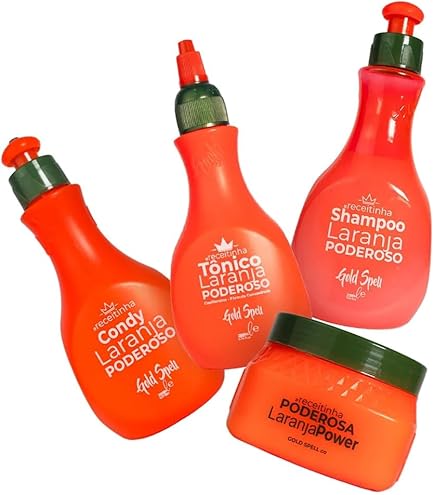 Amazon.com : Kit Gold Spell Cosmetics/Shampoo 250ml +