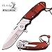 Elk Ridge Personalized Laser Engraved Tactical Pocket Knife, Fathers Dad for Day, Groomsmen Gift, Graduation Gifts, Gifts for Men