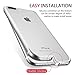 humixx Extre Series iPhone Xs Case,Utra-Thin Aluminum TPU Hybrid Shockproof Bumper Case Compatible with iPhone X/iPhone 10-Moonlight Silver