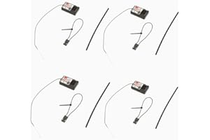 Flysky 4 Pcs FS-GR3E Receiver 3CH 2.4Ghz Receiver for FS-GT2 FS-GT2B FS-GT3B FS-GT3C FZ-IT4S RC Car Boat Transmitter