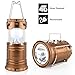 Camping Lantern Solar Rechargeable Collapsible LED Camping Light & Handheld Flashlight in the Bottom for Hiking Camping Fishing Hurricanes Outages Emergency Charging for Mobilephone