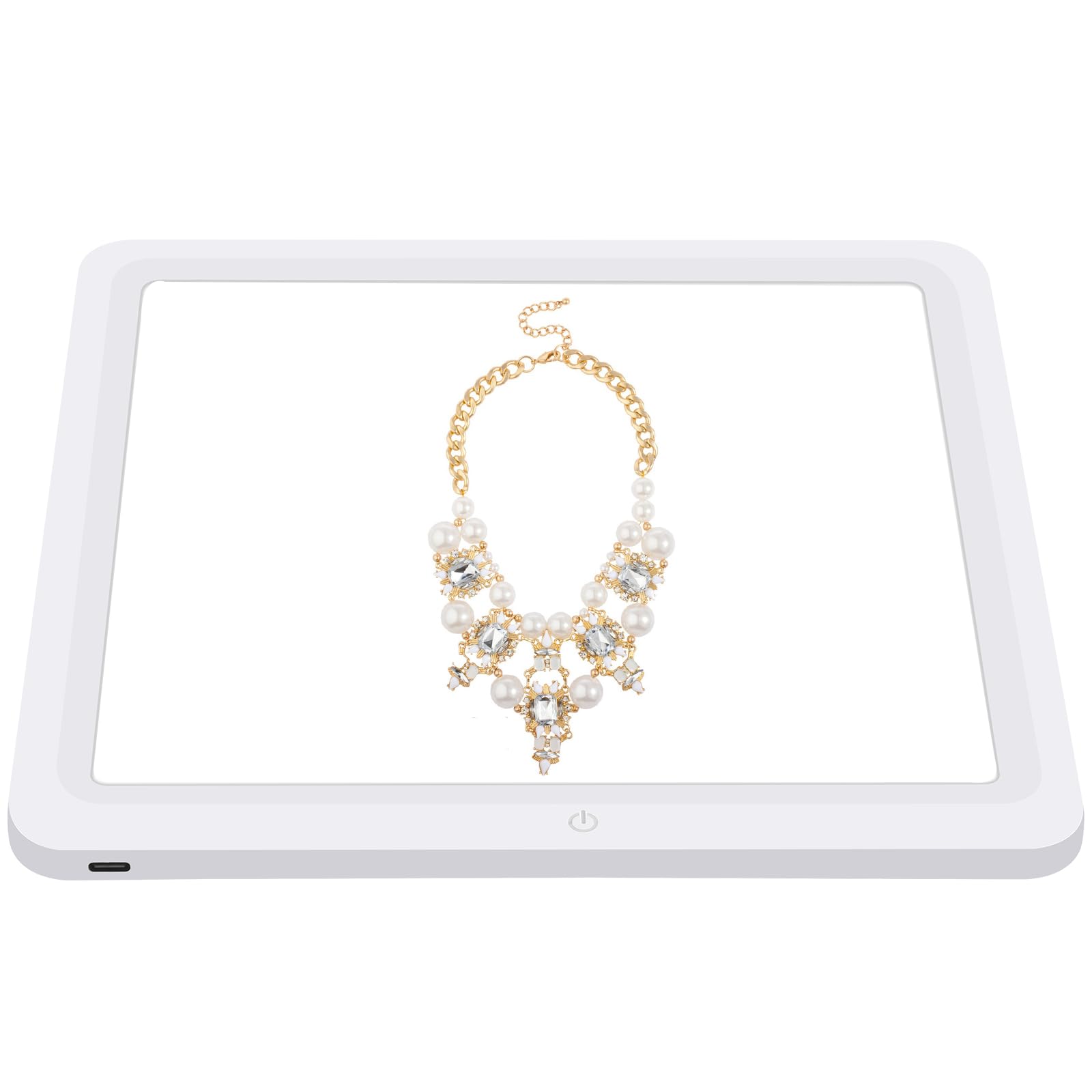 PULUZ LED Shadowless Light Panel,29cm Brighten Bottom LED Lamp Combined with 30cm Light Box Photography for Small Product,26cm x 26cm Effective Area