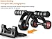 Ab Roller Wheel Exercise Equipment - 3/4 Ab Wheel Innovative Ergonomic Abdominal Roller Ab Workout Equipment - Ab Roller for Home Gym - Ab Machine for Ab Trainer -Abs Roller with Knee Pad