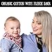 Baby Bandana Drool Bibs - Natural Organic Cotton with Fleece Back - Unisex 8-Pack Gift Set with Popular Nautical and Beach-Themed Designs for Boys and Girls - by So Peep