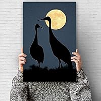 Canvas Wall Art Nordic Style Canvas Prints Home Artwork Decoration for Living Room,Bedroom - 12x18 inches