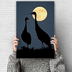 Canvas Wall Art Nordic Style Canvas Prints Home Artwork Decoration for Living Room,Bedroom - 12x18 inches