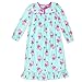 Peppa Pig Girls' Toddler Peppa Fairy ICE Skating Granny Nightgown, Turquoise, 4T