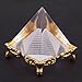 Small Egypt Crystal Pyramid Ornament Home Decor Energy Healing Feng Shui Crafts