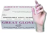 GREAT GLOVE Vinyl Food Service  Glove