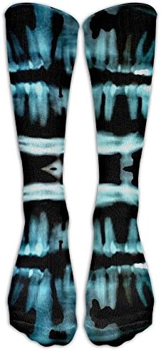 AkrsyUE Halloween Spooky Skeleton Teeth Compression Socks For Men &amp; Women,Graduated Athletic Socks Reduce Muscle Soreness,Best For Running,Sport,Travel,Nurses,Medical,Pregnancy,Marathon,Flight.