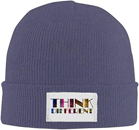 Beanie Hat Think Different Creative IdeasFashion Cap Warm, Soft And Thick Chunky Beanie Hats Trendy Warm Oversized For Unisex