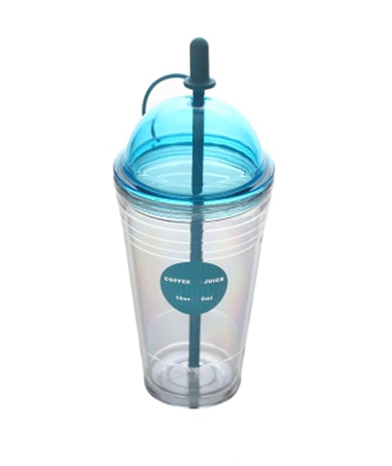 Summer Drink Cup Straw Cup Plastic Cups Amazon.co.uk Kitchen & Home