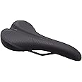 WTB Rocket Black E Bike Saddle, Medium or Wide Sizes, Thick Padding, Contoured Whale-Tail Design for Comfort & Power, Microfiber Cover, Ideal Electric Bike Saddle for Trail Riding