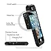 FITFORT iPhone SE Waterproof Case, Ultra-thin Extreme Durable Underwater Case,Shock,Dust,Snow Proof Full Sealed Perfectly Fit iPhone 5/5S/SE(Black)