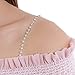Rhinestone Crystal clear silver classic removable Bra straps for party dresses