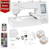 Janome Memory Craft 400E Embroidery Machine with Exclusive Bonus Bundle