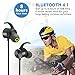 [2017 New Design ] Pkman™ Magnetic Bluetooth Headset, Wireless Bluetooth Earbuds/Earphones/ Headphones with Mic, CVC6.0 Noise Cancelling, Secure Fit for Sports [ Running / Gym / Sweatproof ]