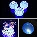 Accmor 100pcs LED Mini Round Ball Balloon Light, Long Standby Time Ball Lights for Paper Lantern Balloon Party Wedding Decoration(Blue)