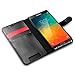 Spigen Wallet S Galaxy Note 5 Case with Foldable Cover and Kickstand Feature for Galaxy Note 5 2015 - Black