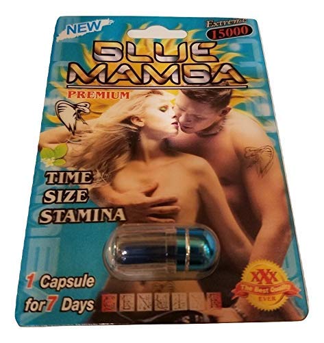 Fresh Blue Mamba Extreme 15000 ANDBLACK MAMBA 50000- Natural Energy Booster and Game Changer! (3)PLUS LOVE POTION PEN Fresh Blue Mamba Extreme 15000 ANDBLACK MAMBA 50000- Natural Energy Booster and Game Changer! (3)PLUS LOVE POTION PEN