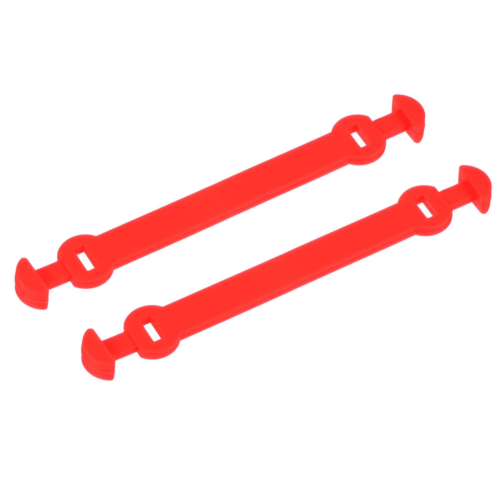 M METERXITY 2 Pack Tennis Dampener - Shock Absorber, Silicone Racket String Damping, Apply to Tennis Racket (10.4cm, Red)