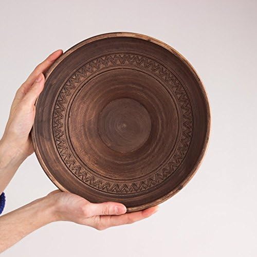 Ceramic plate Dinner plates Pottery dinnerware Rustic dishes Serving bowl Kitchen dishes