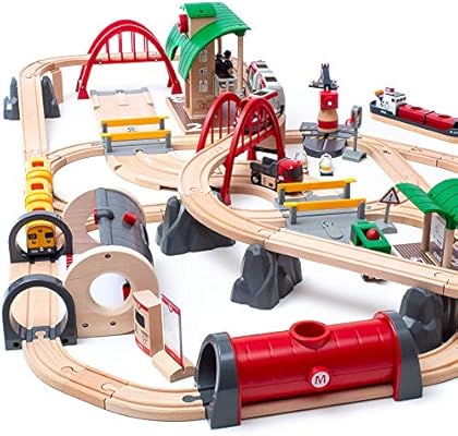 farm railway set brio