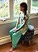 Disney Princess Jasmine Girls Fantasy Pajamas (4, Jasmine Teal)