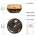Ultrasonic aromatherapy diffuser, Happydemy, + Gift, Essential Oil Diffuser Humidifier Cool Mist, best spa room Diffuser with 7 Colors & 4 Timer Settings