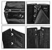 Alivila.Y Fashion Womens Plus Size Vintage Underbust Waist Training Corset 2686A-Black-4XL