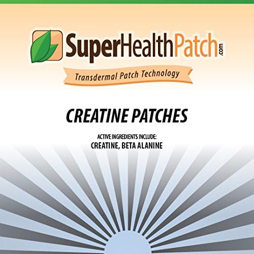 SuperHealthPatch Creatine Beta Alanine Patches 6pk