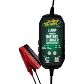Battery Tender 3 AMP Battery Charger and Maintainer - Automotive Switchable 12V or 6V Smart Automatic for Cars SUVs and Trucks - Lead Acid, AGM, Gel, &amp; Lithium Battery Charger - 022-0202-COS