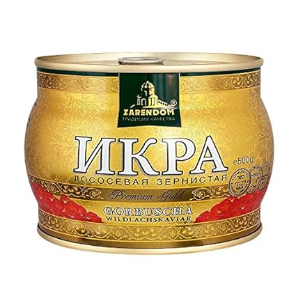 GORBUSCHA-LACHSKAVIAR GOLD 500 G DOSE